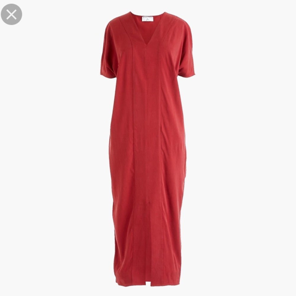 J Crew Universal Standard Cupro Tunic Dress S